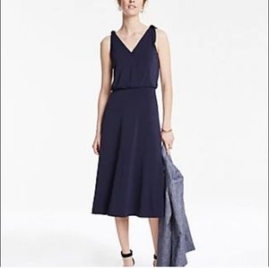 Ann Taylor Blouson Jersey Dress